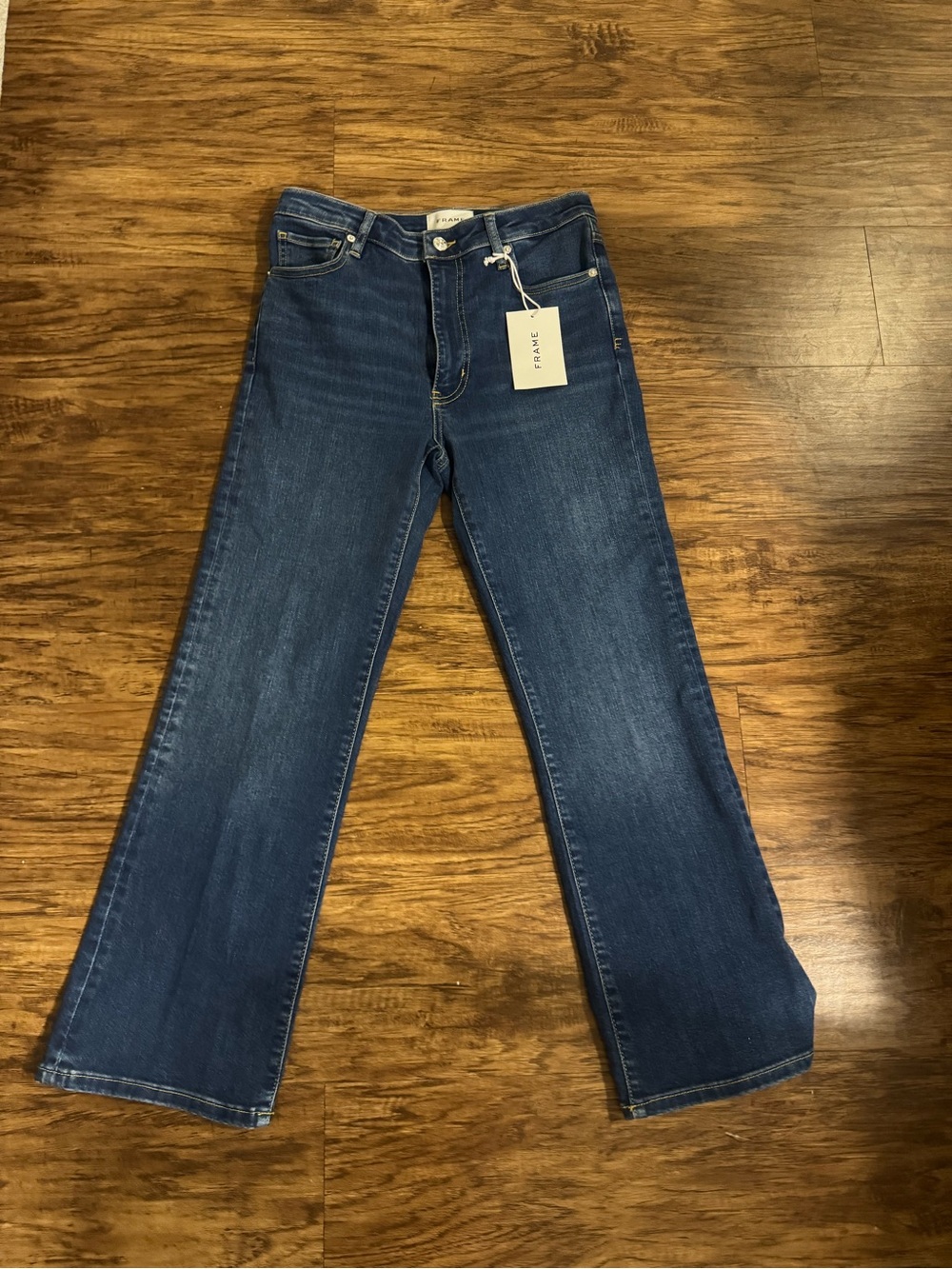 NWT frame reboot crop jeans size 28